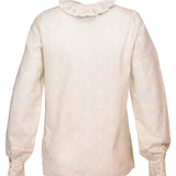 Blusa Algodón Orgánico Mujer Lucía Blanco Rockford