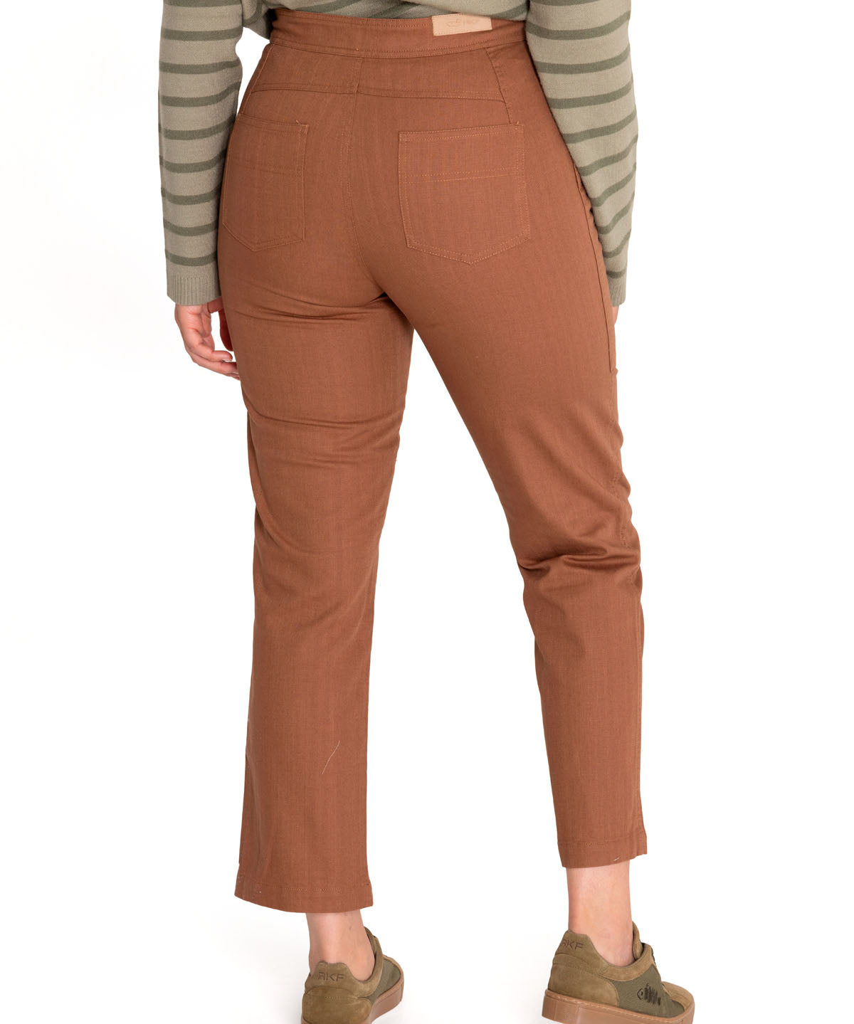 Pantalón Algodón Orgánico Mujer Isis Café Rockford