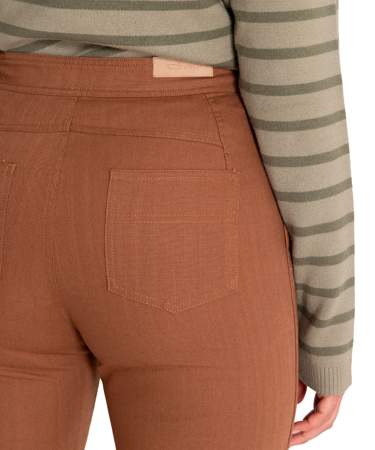 Pantalón Algodón Orgánico Mujer Isis Café Rockford