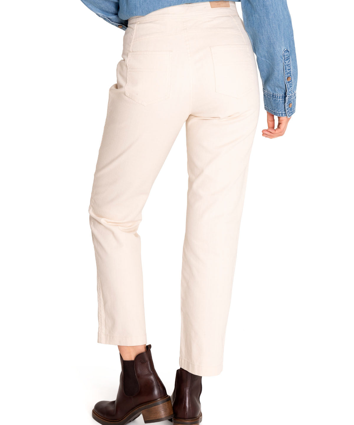Pantalón Algodón Orgánico Mujer Isis Blanco Rockford
