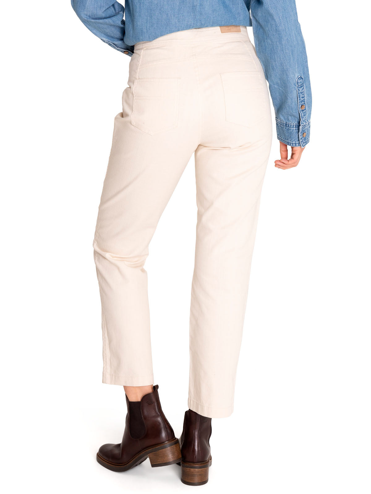 Pantalón Algodón Orgánico Mujer Isis Blanco Rockford