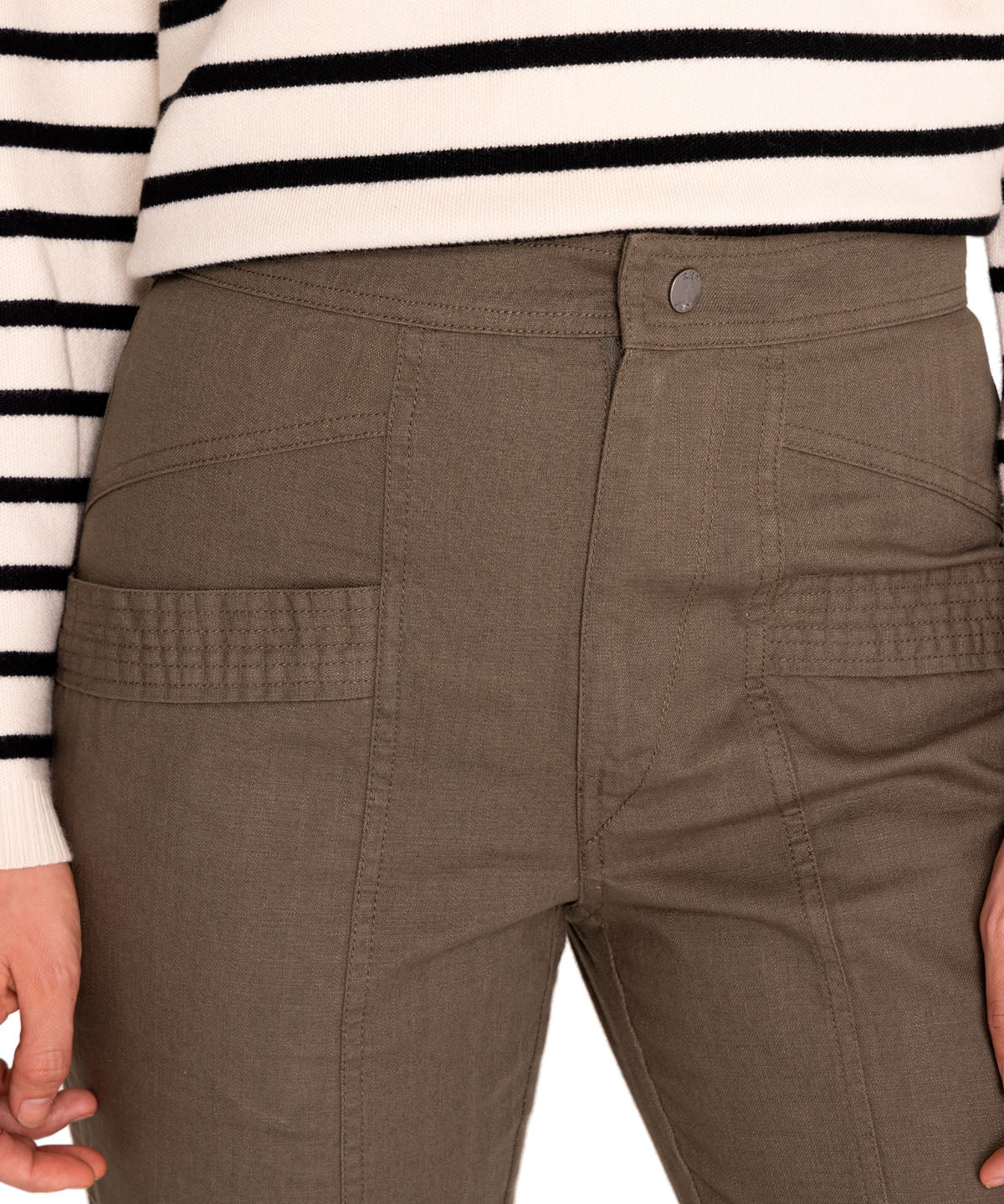 Pantalón Algodón Orgánico Mujer Isis Verde Rockford