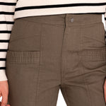 Pantalón Algodón Orgánico Mujer Isis Verde Rockford