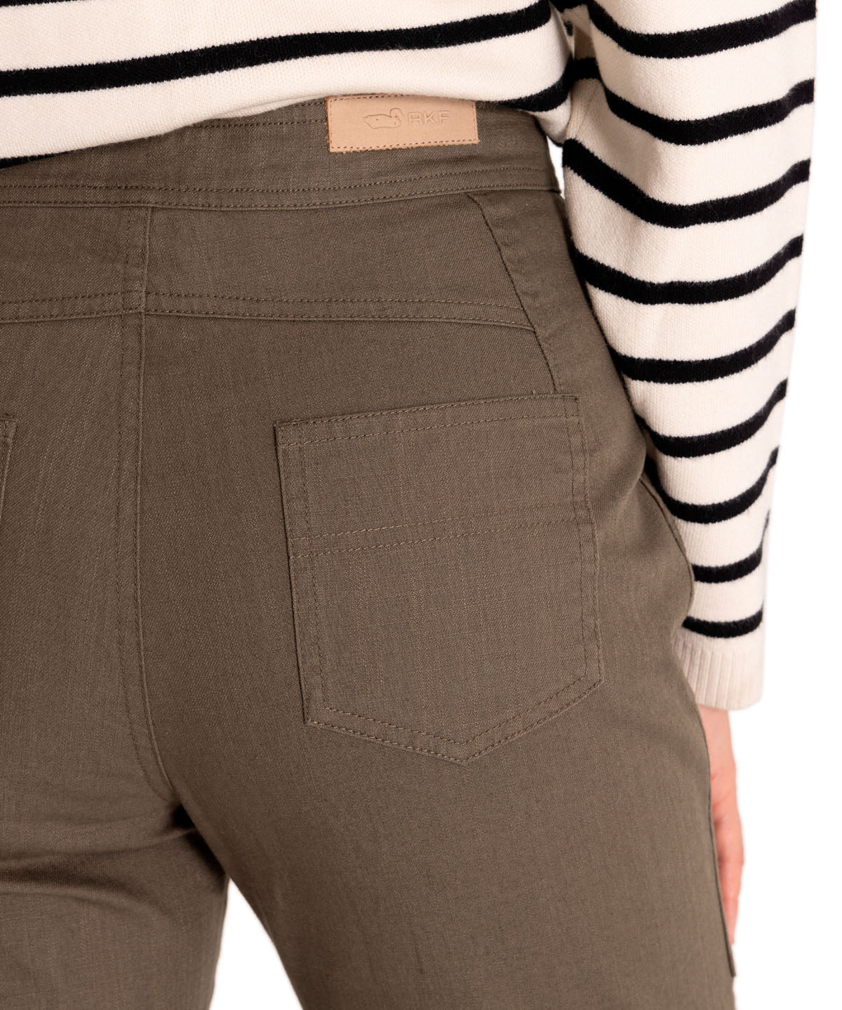 Pantalón Algodón Orgánico Mujer Isis Verde Rockford