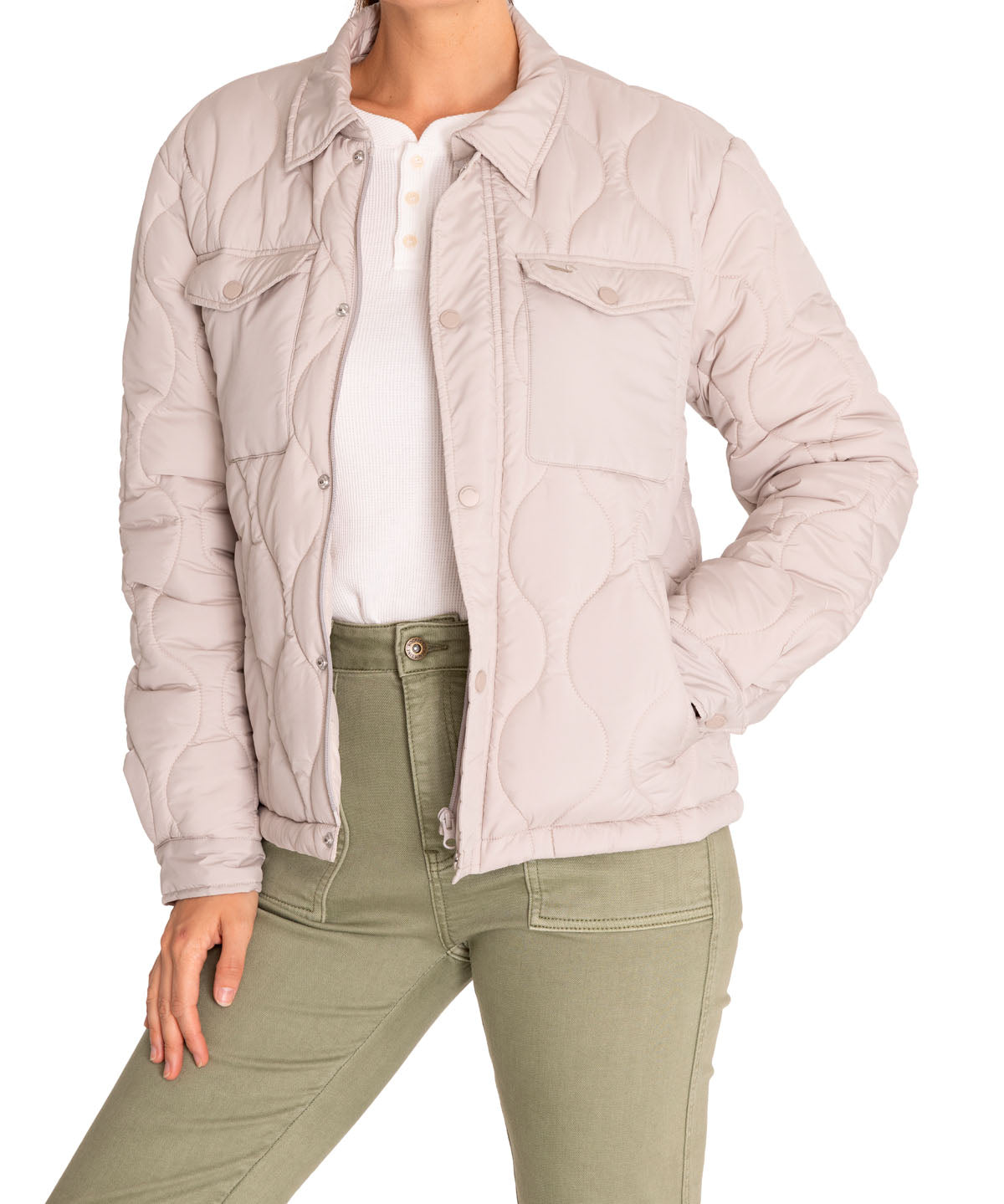 Parka Thermore Mujer Dugard Gris Rockford
