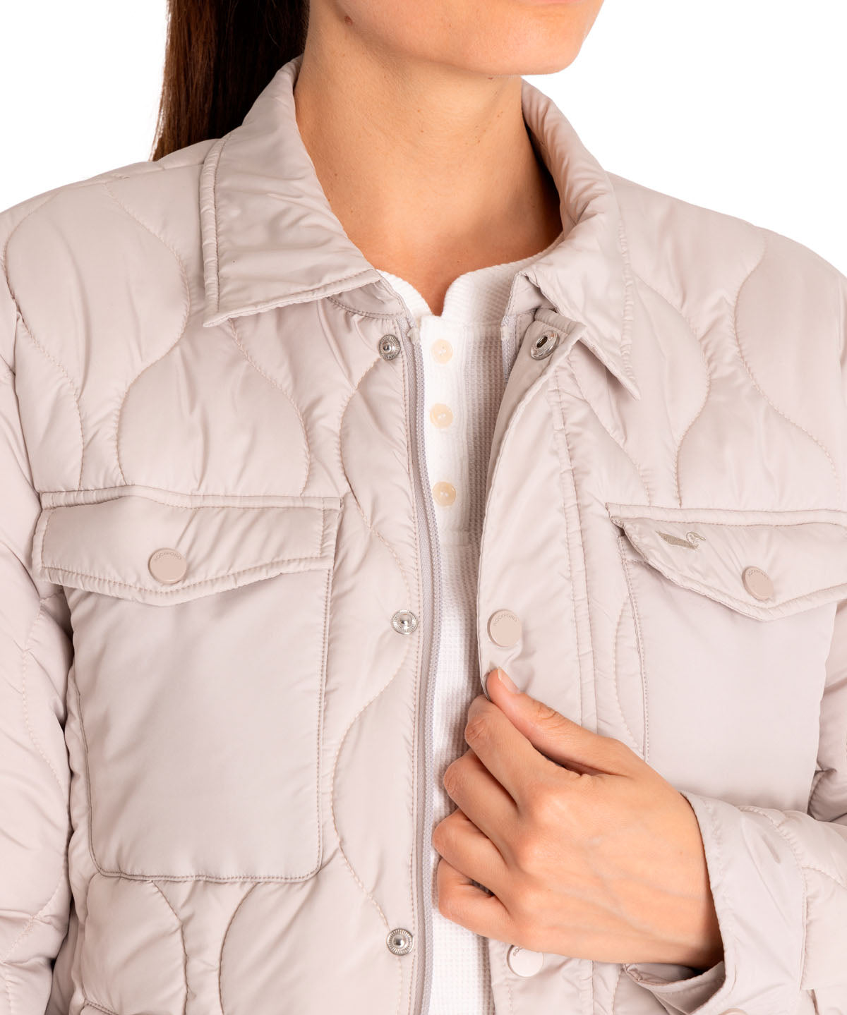 Parka Thermore Mujer Dugard Gris Rockford