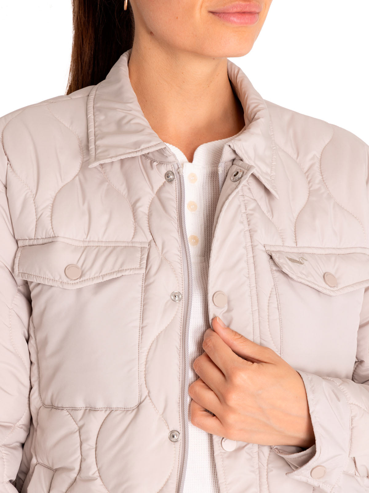Parka Thermore Mujer Dugard Gris Rockford