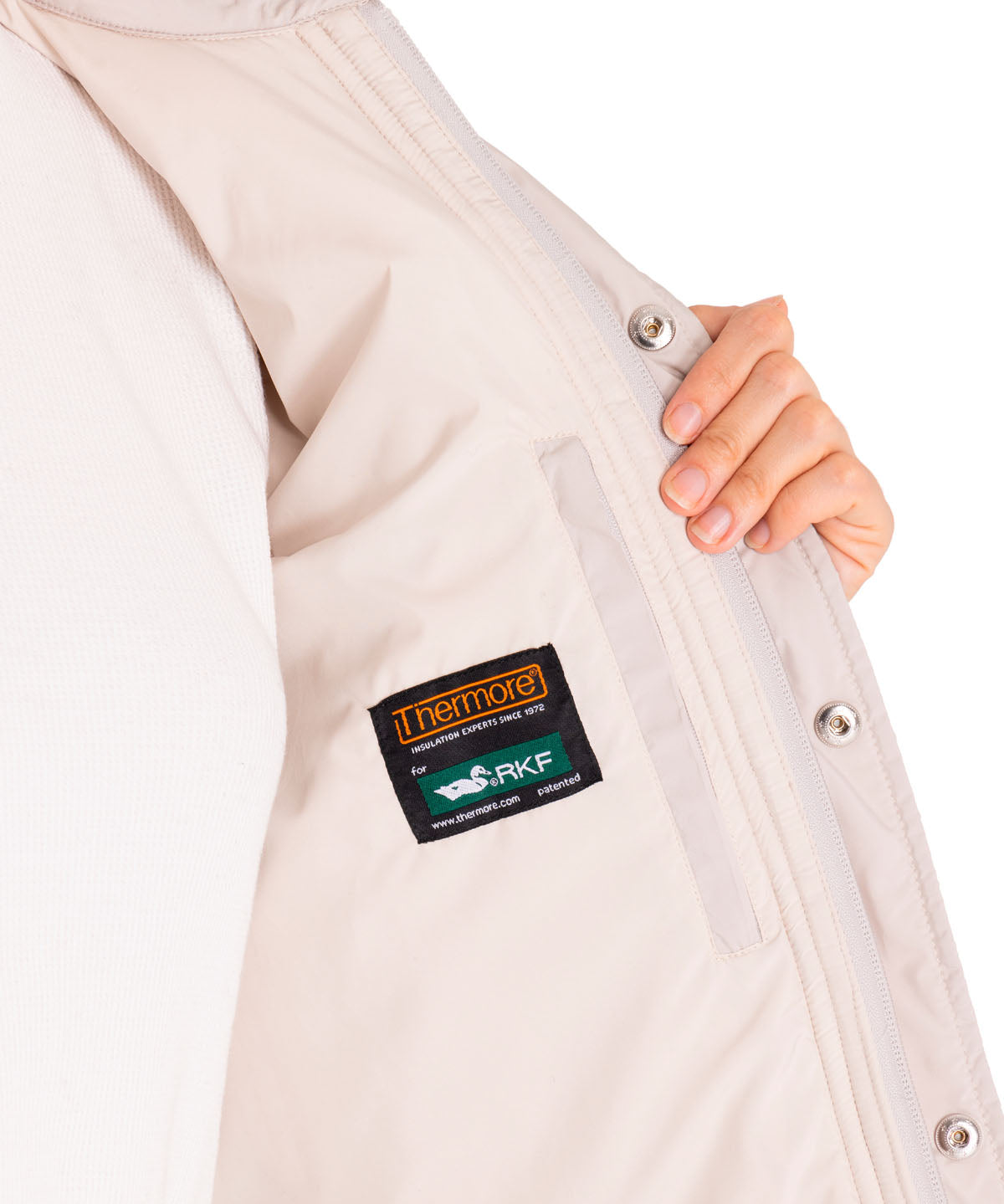 Parka Thermore Mujer Dugard Gris Rockford