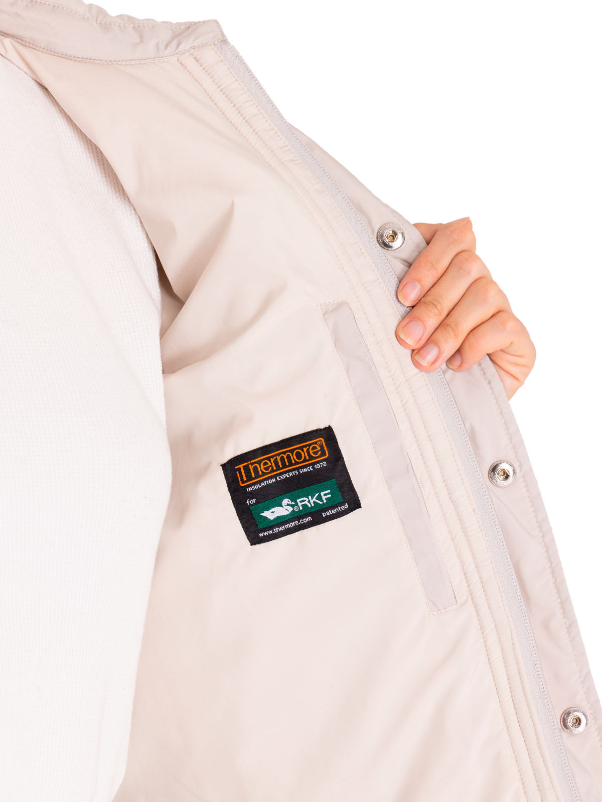 Parka Thermore Mujer Dugard Gris Rockford