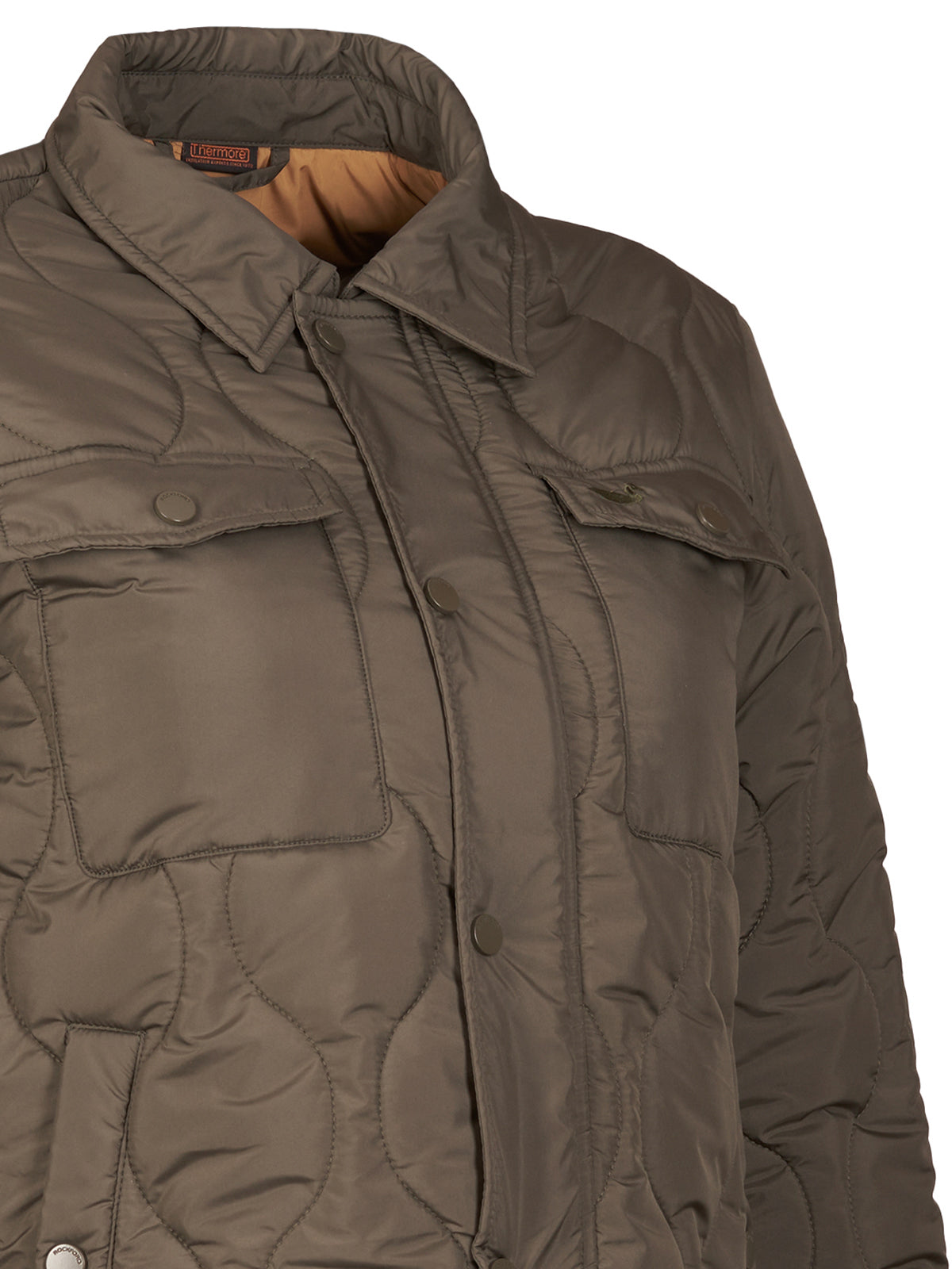 Parka Thermore Mujer Dugard Verde Rockford