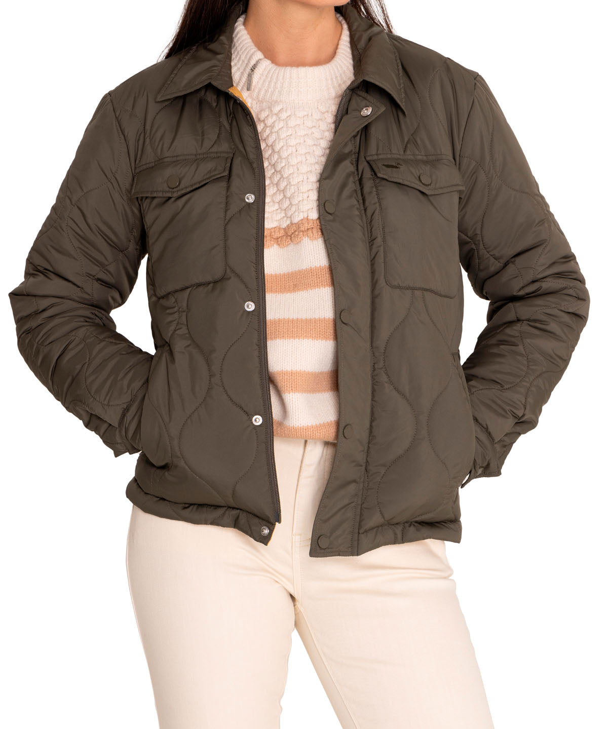 Parka Thermore Mujer Dugard Verde Rockford