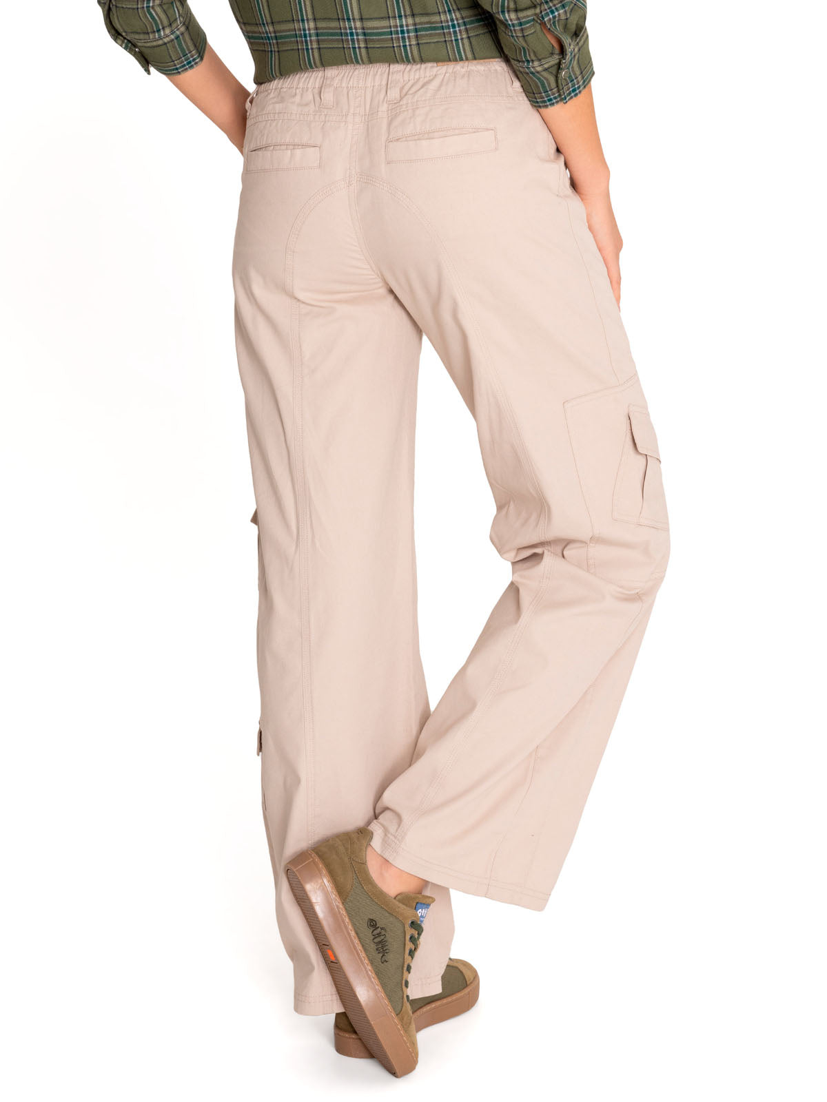 Pantalón Algodón Orgánico Mujer Adria Blanco Rockford