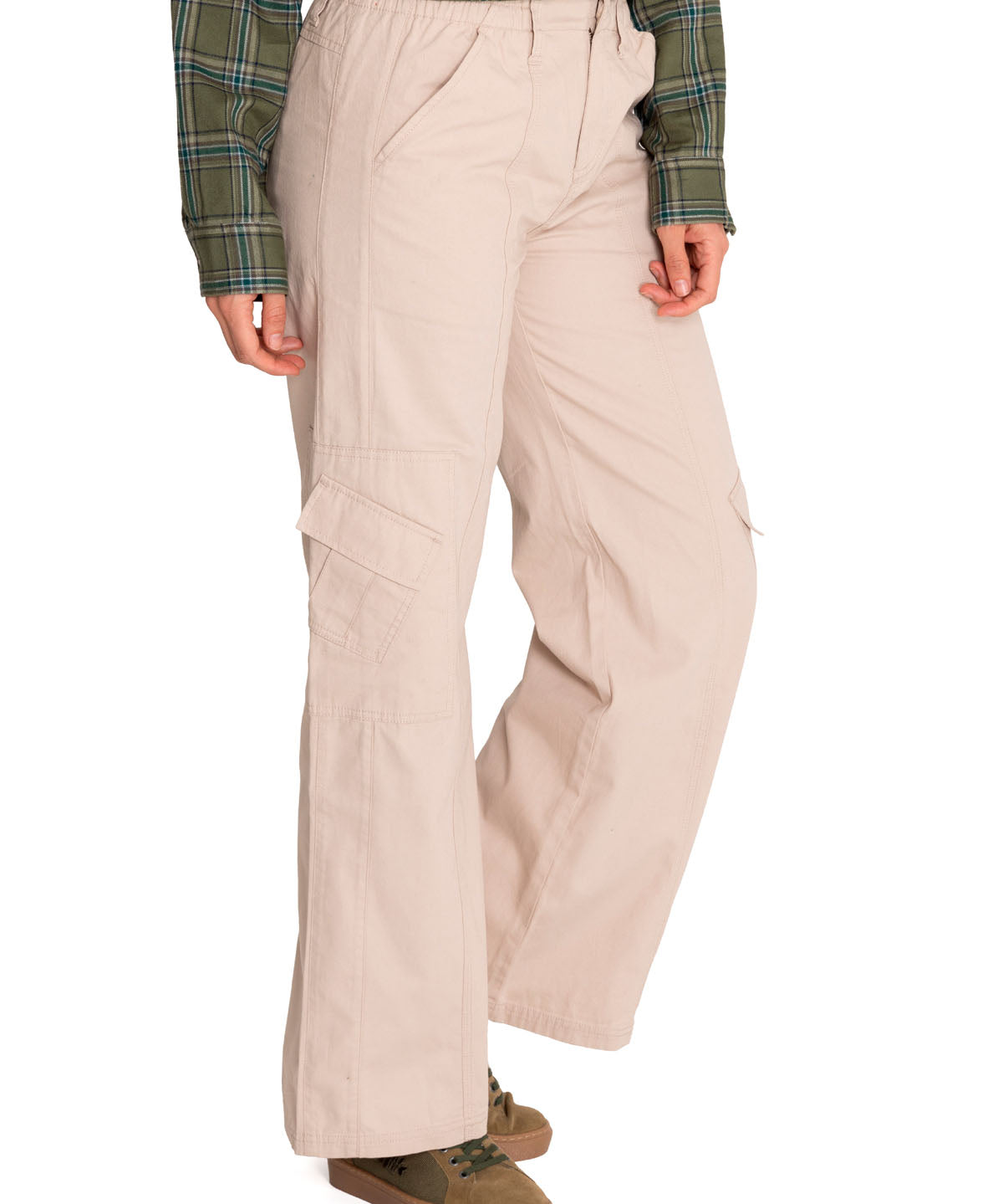 Pantalón Algodón Orgánico Mujer Adria Blanco Rockford