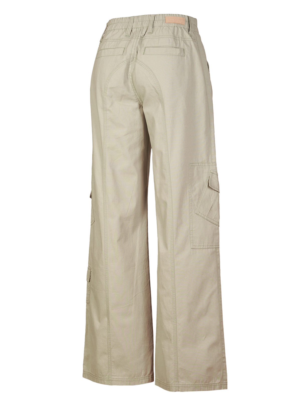 Pantalón Algodón Orgánico Mujer Adria Verde Rockford