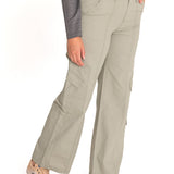 Pantalón Algodón Orgánico Mujer Adria Verde Rockford