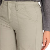 Pantalón Algodón Orgánico Mujer Adria Verde Rockford