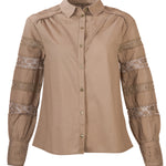 Blusa Algodón Orgánico Mujer Alba Verde Rockford