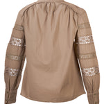 Blusa Algodón Orgánico Mujer Alba Verde Rockford