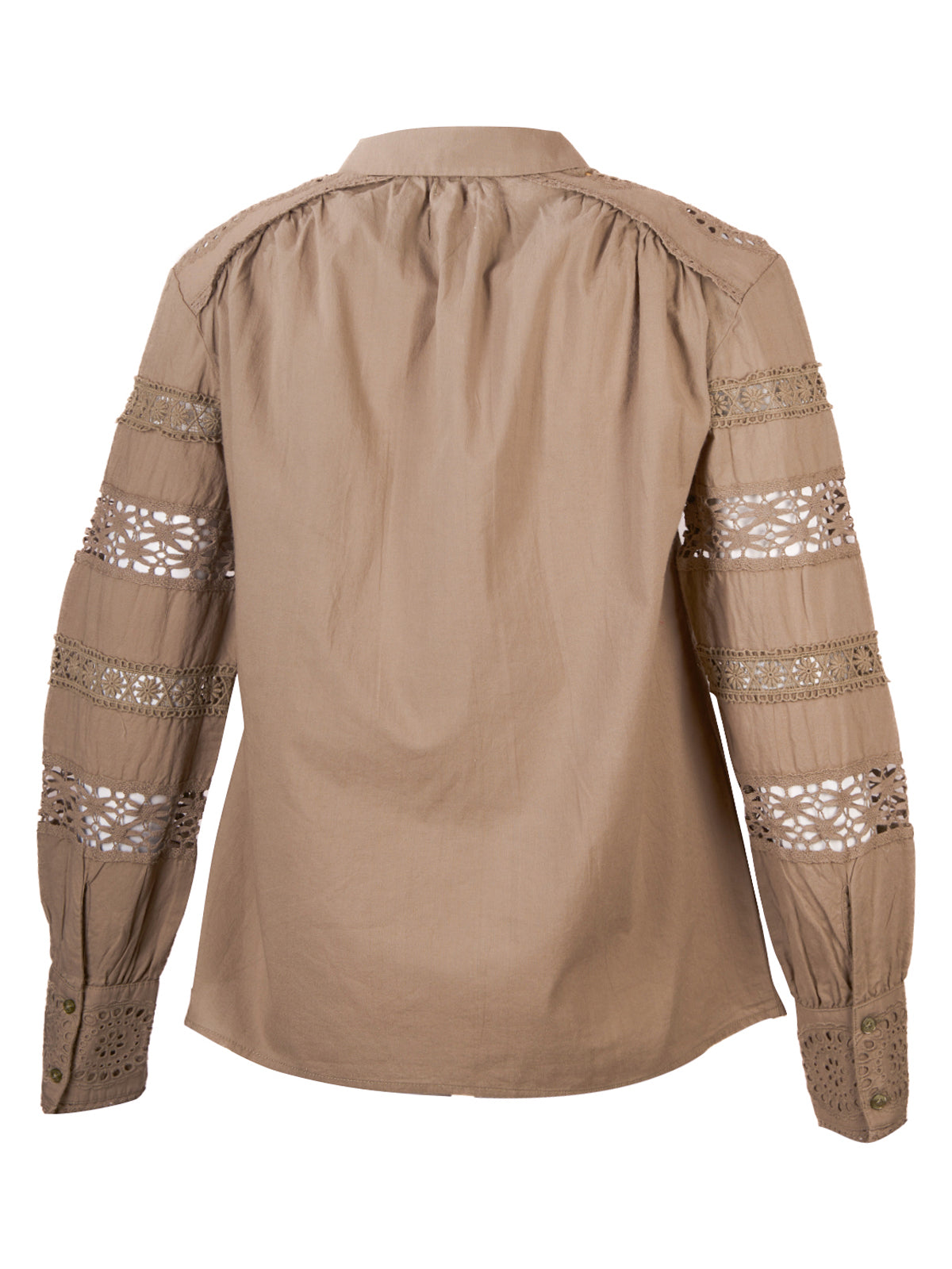 Blusa Algodón Orgánico Mujer Alba Verde Rockford