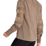 Blusa Algodón Orgánico Mujer Alba Verde Rockford