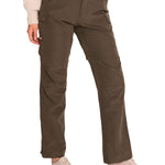 Pantalón Fibras Recicladas Mujer Desmontable Verde Rockford