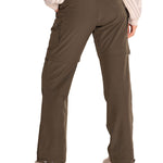 Pantalón Fibras Recicladas Mujer Desmontable Verde Rockford
