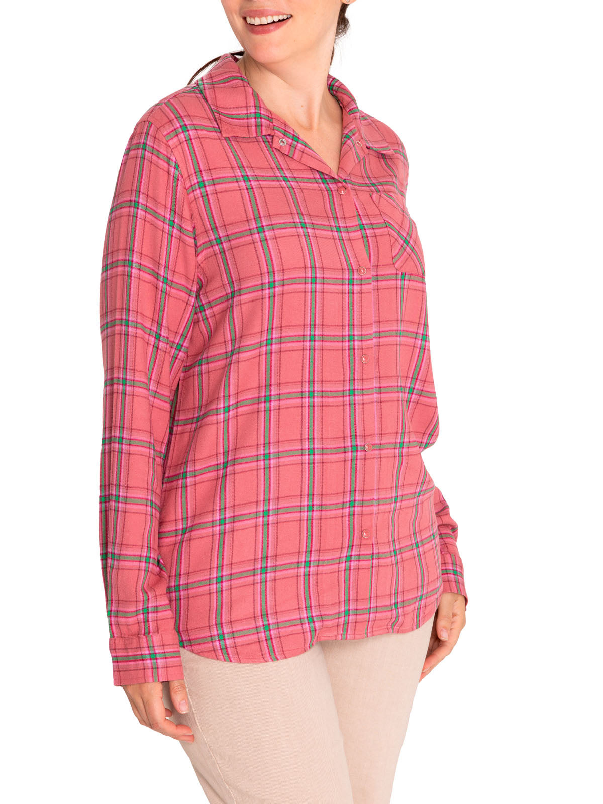 Blusa Rayón Mujer Laurel Rosado Rockford