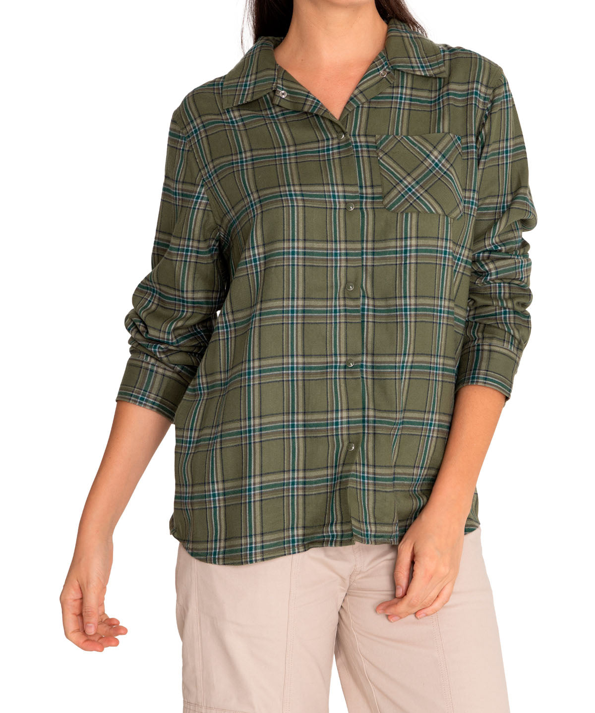 Blusa Rayón Mujer Laurel Verde Rockford