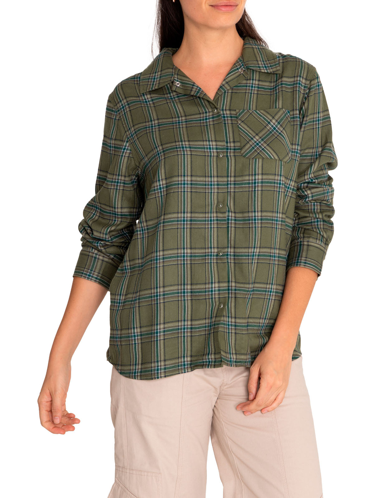 Blusa Rayón Mujer Laurel Verde Rockford