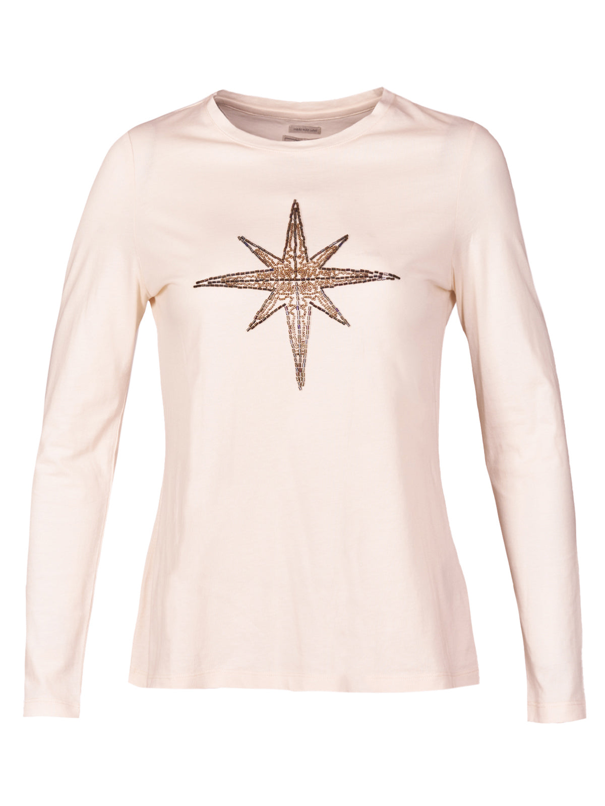 Polera Algodón Orgánico Mujer Stella Blanco Rockford