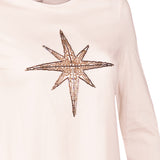 Polera Algodón Orgánico Mujer Stella Blanco Rockford