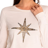 Polera Algodón Orgánico Mujer Stella Blanco Rockford