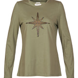 Polera Algodón Orgánico Mujer Stella Verde Rockford