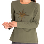 Polera Algodón Orgánico Mujer Stella Verde Rockford