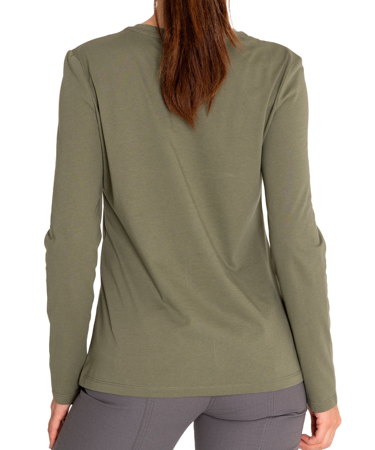 Polera Algodón Orgánico Mujer Stella Verde Rockford