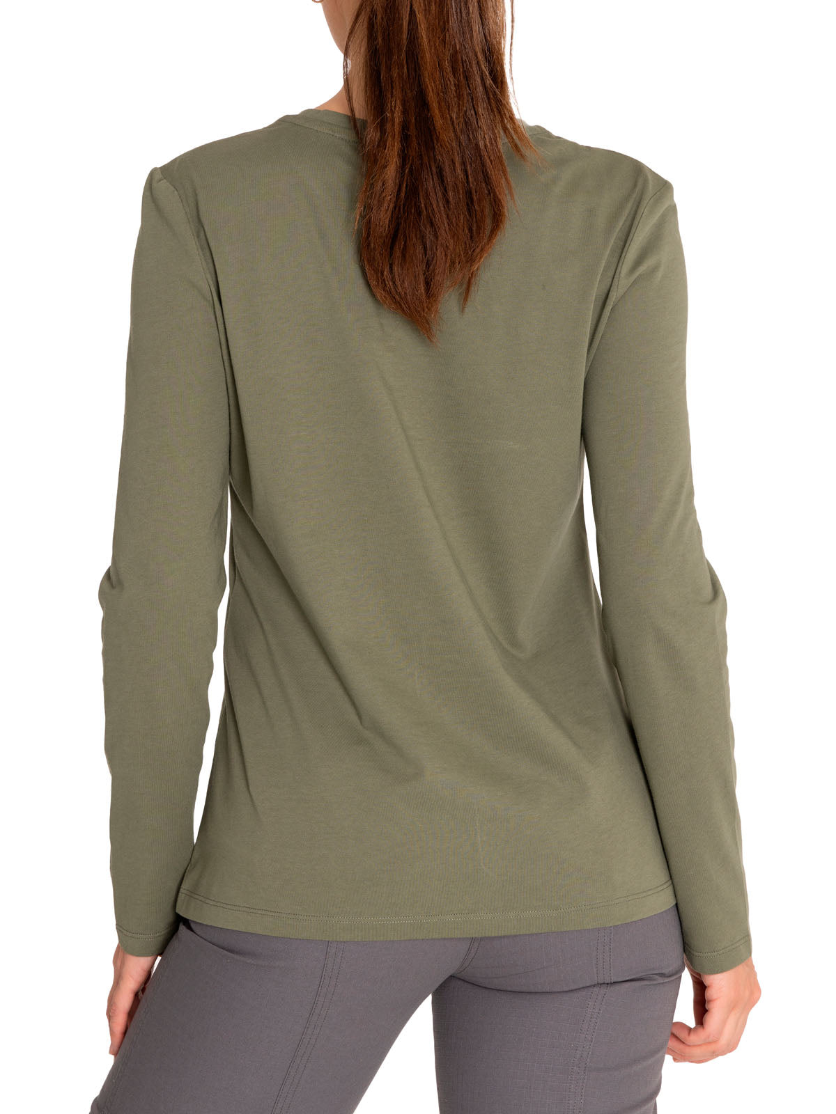 Polera Algodón Orgánico Mujer Stella Verde Rockford