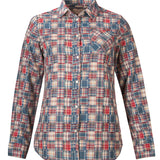 Blusa Algodón Orgánico Mujer Luz Multicolor Rockford