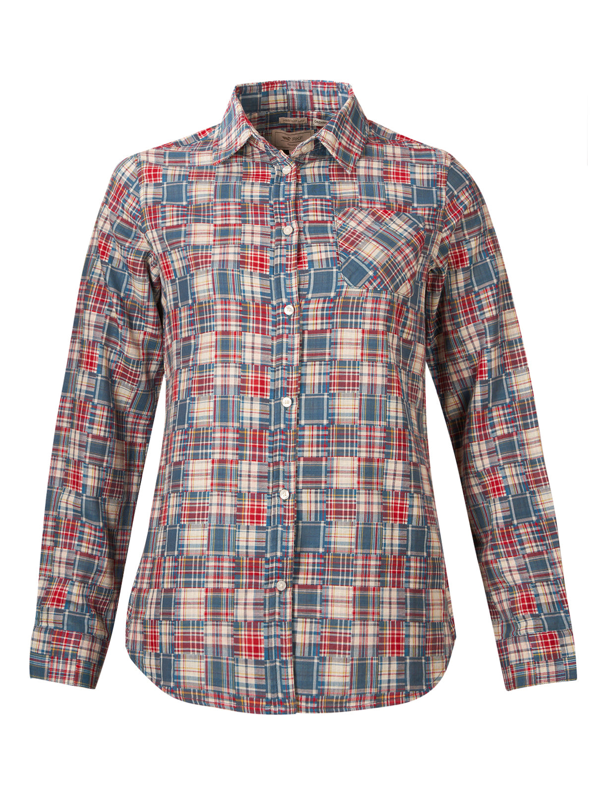 Blusa Algodón Orgánico Mujer Luz Multicolor Rockford