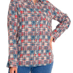 Blusa Algodón Orgánico Mujer Luz Multicolor Rockford