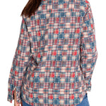 Blusa Algodón Orgánico Mujer Luz Multicolor Rockford