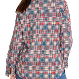 Blusa Algodón Orgánico Mujer Luz Multicolor Rockford