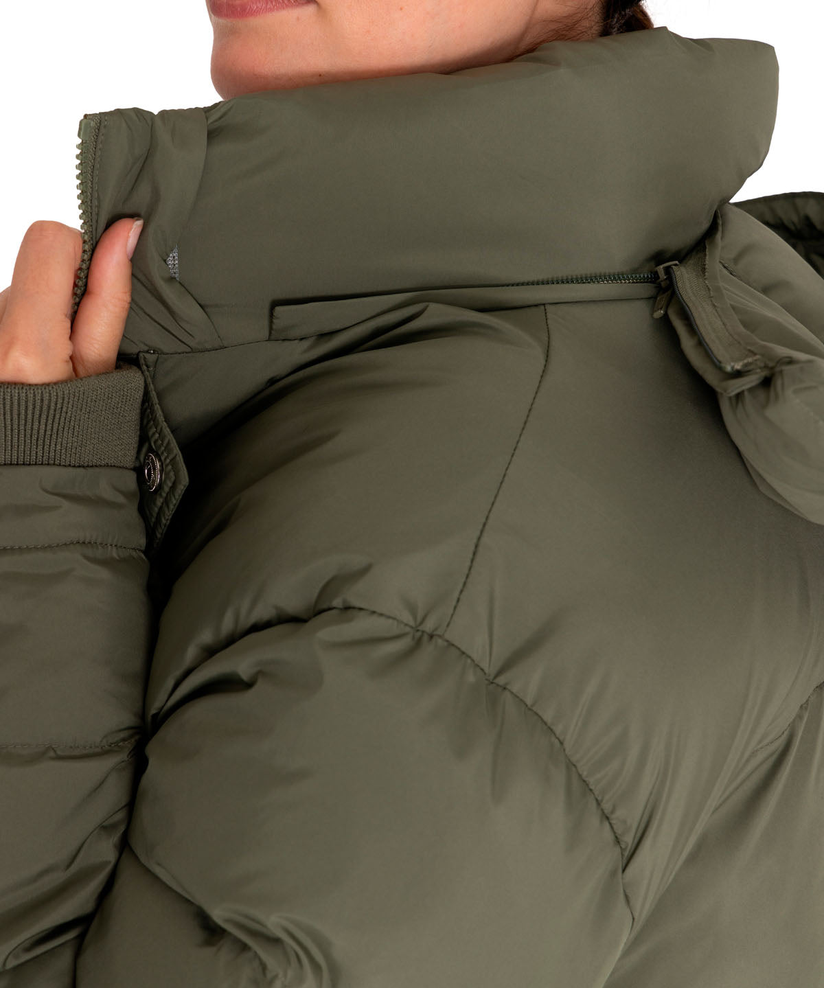 Parka Thermore Mujer Piana Verde Rockford