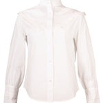 Blusa Algodón Orgánico Mujer Aitana Blanco Rockford