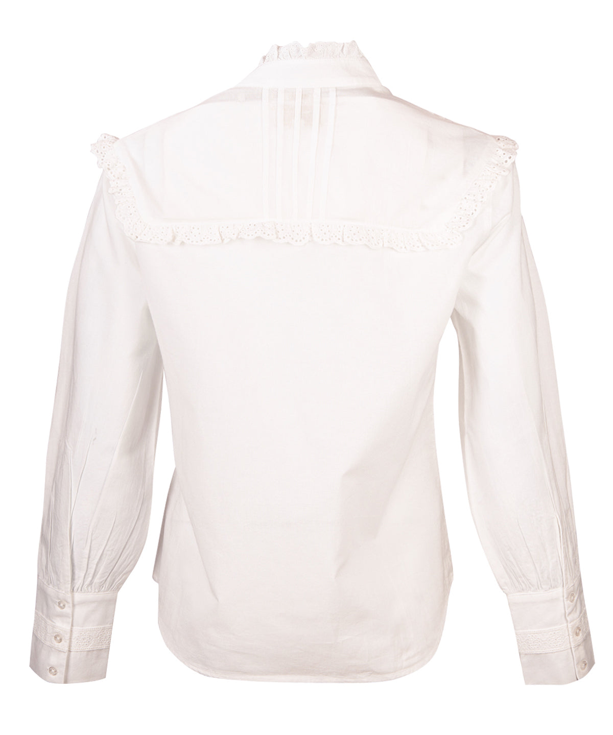 Blusa Algodón Orgánico Mujer Aitana Blanco Rockford
