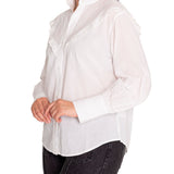 Blusa Algodón Orgánico Mujer Aitana Blanco Rockford