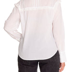 Blusa Algodón Orgánico Mujer Aitana Blanco Rockford