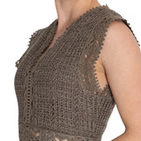 Vestido Algodón Orgánico Mujer Lito Verde Rockford