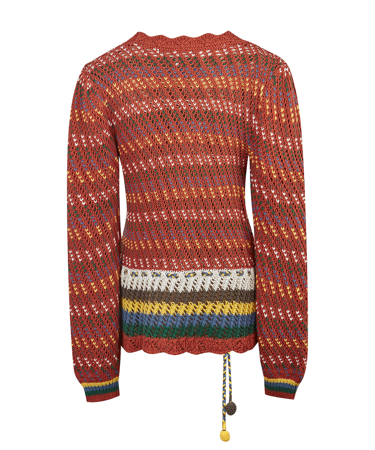 Sweater Algodón Orgánico Mujer Mirko Verde Rockford