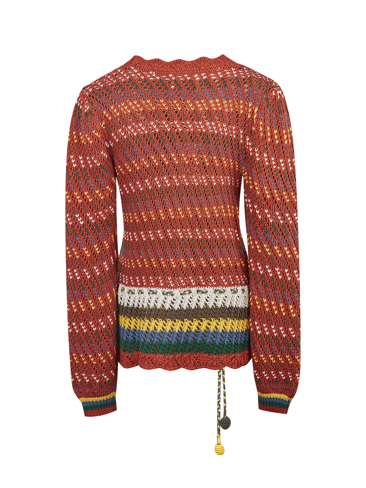 Sweater Algodón Orgánico Mujer Mirko Verde Rockford