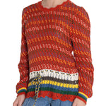 Sweater Algodón Orgánico Mujer Mirko Verde Rockford